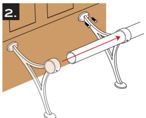 Bar Foot Rail Installation Guide for 4’, 6’ and 8’ Railings — Outwater Blog