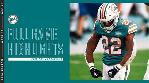 Full Game Highlights: Dolphins Beat Patriots, 22-12