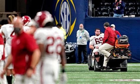 Nick Saban gives update on Landon Dickerson injury