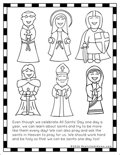 All Saints’ Day Printables Packet