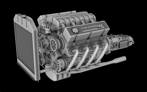 Car Engine 3D Model - TurboSquid 1154452