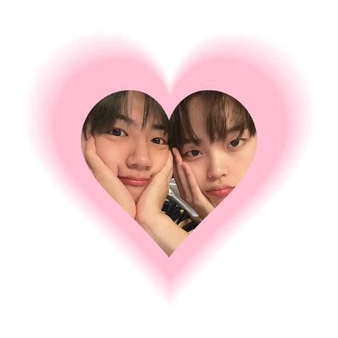 cravity ; wonjin and hyeongjun icon cute pink heart messy aesthetic y2k Pink Love, Cute Pink, Im ...