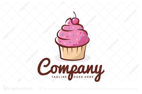 Cupcake Bakery Logo