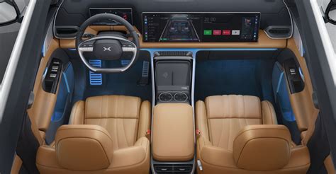 XPeng Unveils Interior of G9 SUV Model - Pandaily