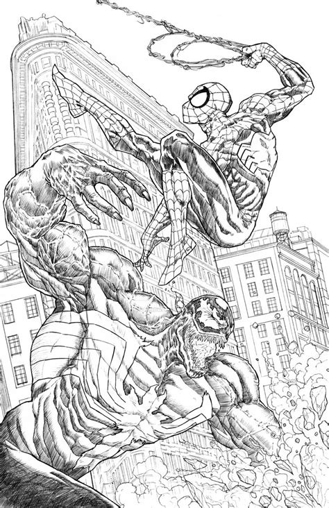 Spiderman vs Venom by illustr8now on DeviantArt