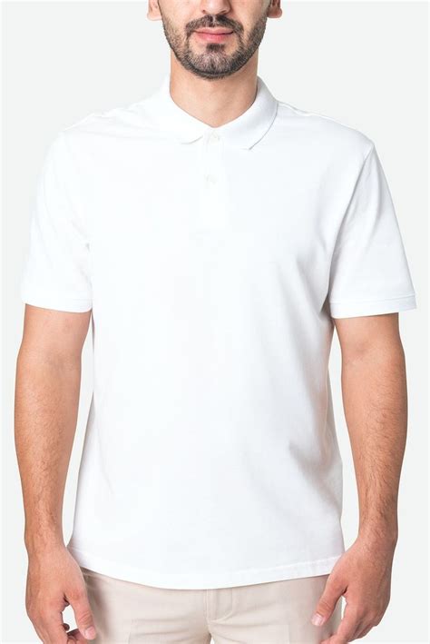 White polo shirt mockup psd men’s apparel studio shoot | premium image by rawpixel.com ...