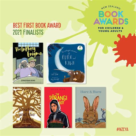 The finalists of the 2021 NZ kids' book awards are...