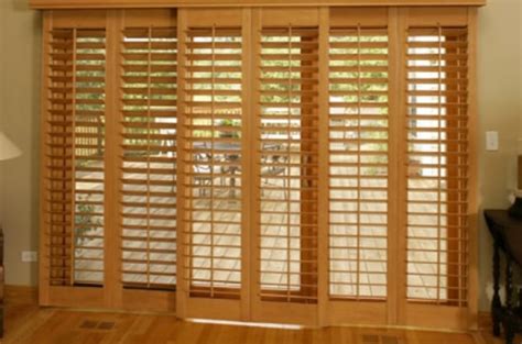 Shutters For Sliding Glass Doors | Sunburst Shutters