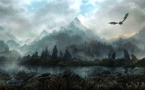 Skyrim Landscape Wallpapers - Top Free Skyrim Landscape Backgrounds ...