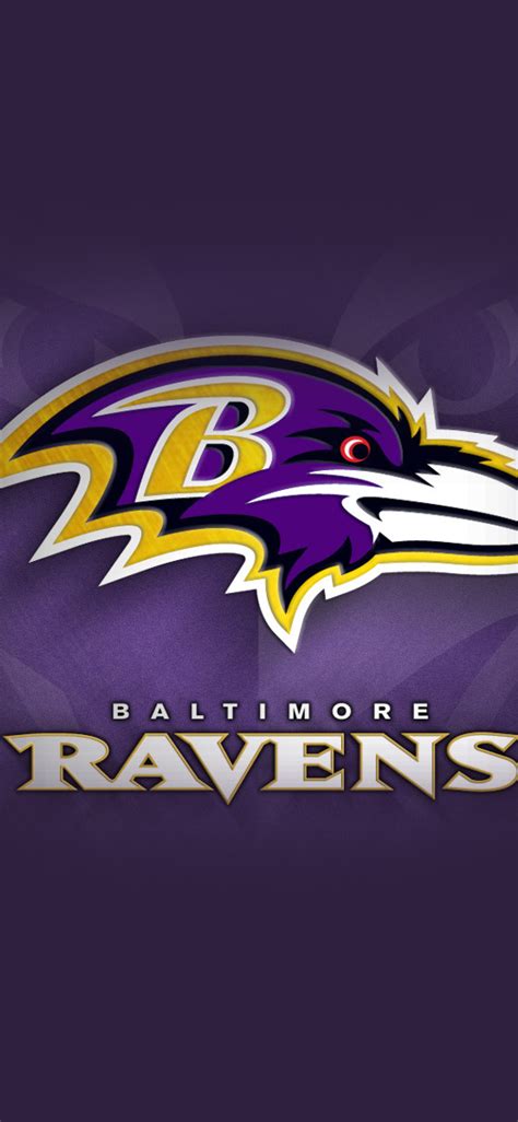 1125x2436 Resolution baltimore ravens, american football, logo Iphone ...