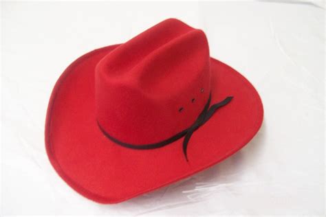 Red Cowboy Hats - Tag Hats