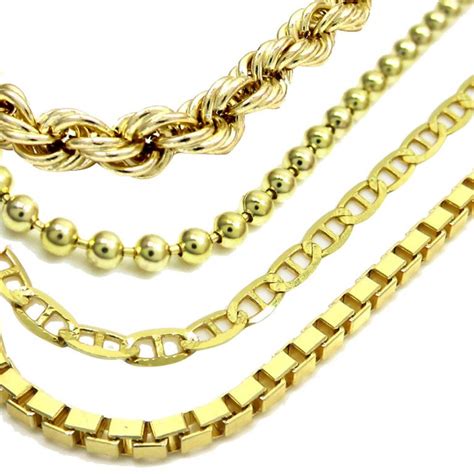 Different Types of 10k Gold Necklace Chains – All you need to Know - SO ...