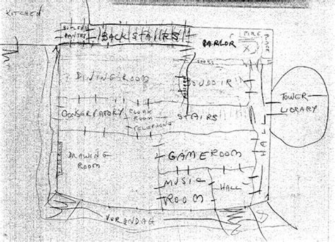 Floor Plan of Hill House: Shirley Jackson