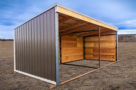 Metal Animal Shelters | Durable Metal Barns in MT, WY, ID, UT