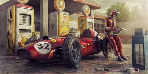 Ferrari Going Home F1 Art Print High Quality Vintage Racing 22inx17in ...