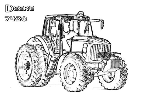 4020 John Deere Coloring Pages Coloring Pages