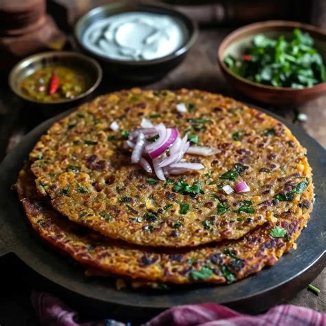 Thalipeeth Recipe - Easy Maharashtrian Thalipeeth Recipe - khaddoroshik