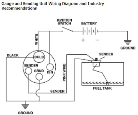 vdo fuel gauge wiring diagram - Wiring Diagram