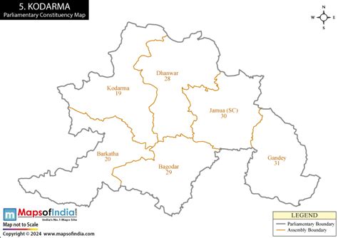 Kodarma Election Result 2024 - Parliamentary Constituency Map and ...