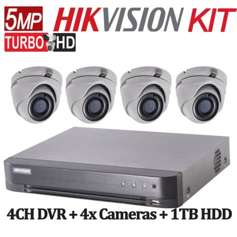 5MP TurboHD 4CH Kit