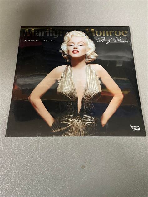 2023 Marilyn Monroe Calendar