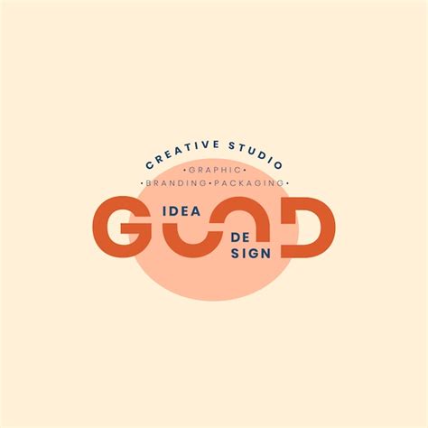 Good idea logo badge design | Free Vector