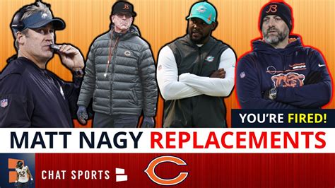 Matt Nagy Replacements: Top 15 Candidates To Become 2022 Chicago Bears Head Coach Ft. Brian ...