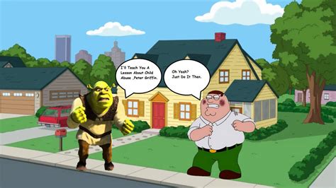 Shrek Vs Peter Griffin by raffaelecolimodio on DeviantArt