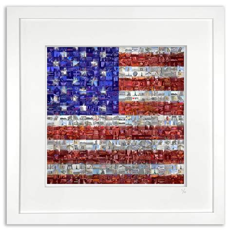 US Flag – Rare Interior Art