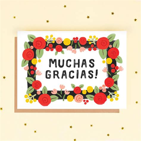 Free Printable Gracias Cards