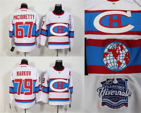 2016 Montreal Canadiens Ice Hockey Jerseys Men's New #79 Andrei Markov ...