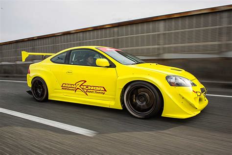 honda, 2006, Integra, Type, R, Cars, Coupe, Modified, Yellow Wallpapers ...