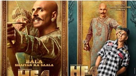 Housefull 4 posters: Akshay Kumar is bald and angry in this ...