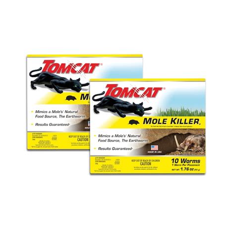 TOMCAT Mole Killer 2-Pack Mole Killer in the Animal & Rodent Control ...