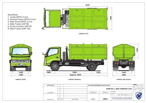 Truck Sampah | CV. Daya Sumber Truck | Industri Karoseri | www ...