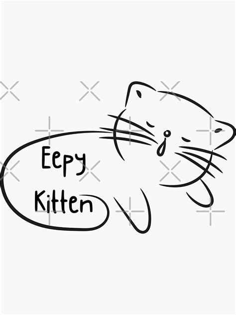 "Eepy Kitten, Very Eepy Kitten Funny Cat Quote and Cat Meme For Cat ...