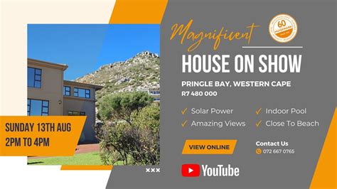 Property In Pringle Bay On Show - August 13th 2pm - YouTube