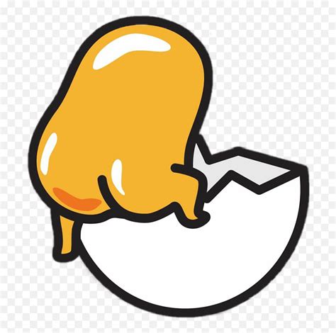 Gudetama Png - Cute Gudetama Egg Emoji,Gudetama Emoji Download - Free ...