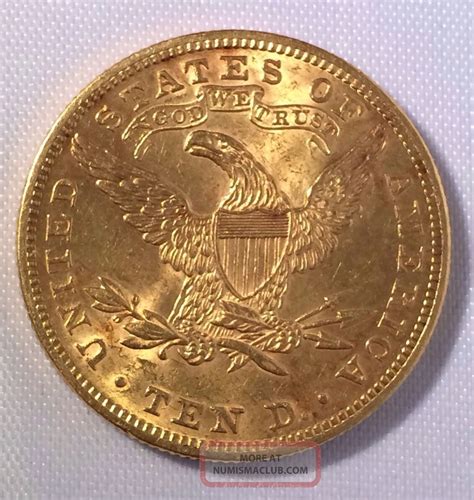 1893 $10 Gold Liberty Head Coin