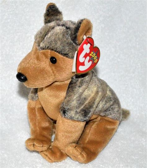 TY Beanie Babies Rare #Sarge the #GermanShepherd Original Retired Mint 2000 #Ty | Baby beanie ...