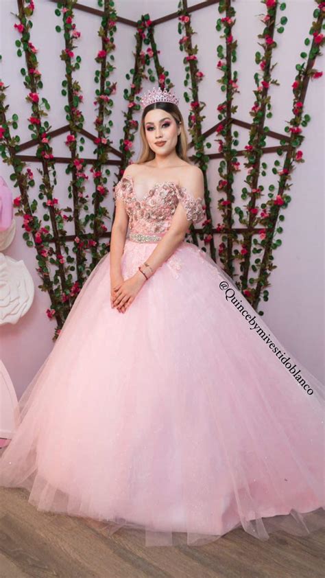 ROSA PASTEL VESTIDOS DE 15 AÑOS