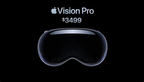 Apple Vision Pro VR/AR HMD starts at $3499 price point, will ship in 2024 | Shacknews