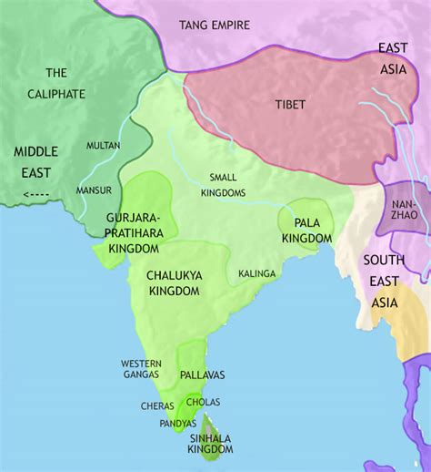 Spread Of Jainism Map