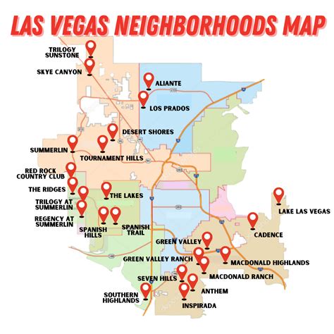 Map Of Las Vegas Neighborhoods Maps Online For You | Hot Sex Picture