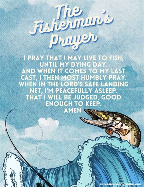 The Fisherman’s Prayer, Breton, And Other Fishing Prayers | Think About ...