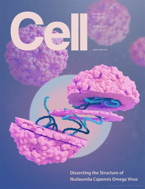 ArtStation - Cell Cover Design, Leonie Herson | Science illustration, Book cover design, Cover ...