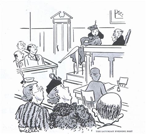 Cartoons: Courtroom Comedy | The Saturday Evening Post