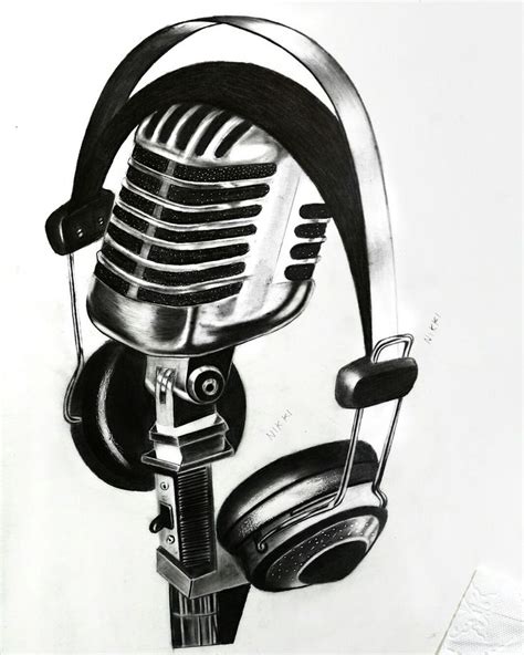 headphone drawing | Headphones drawing, Realistic pencil drawings, Realistic drawings