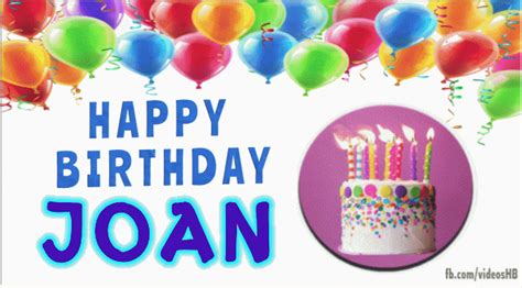 Happy Birthday Joan Gif