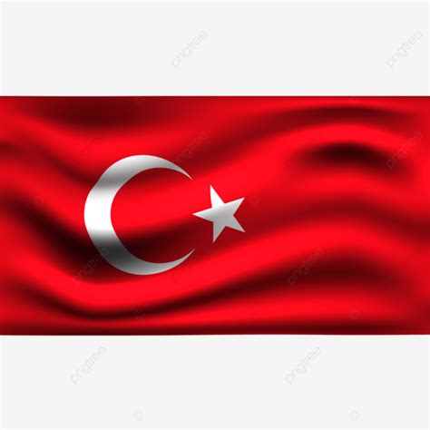 Waves 3d Vector, Turkiye Flag Waving 3d Illustration, Turkey Flag ...